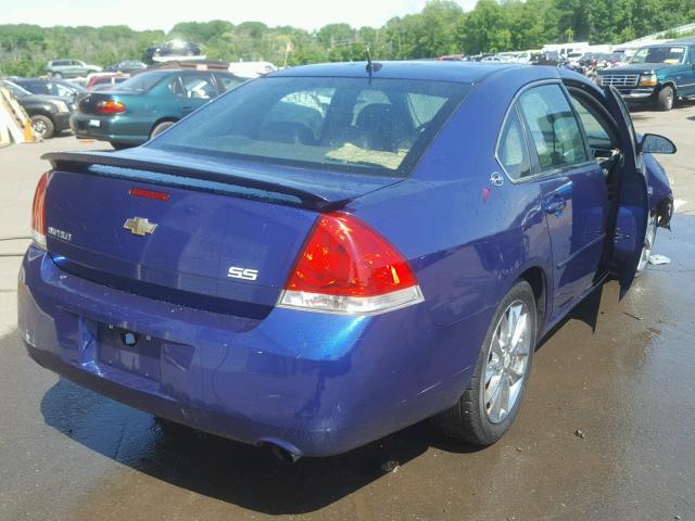 2G1WD58C379204729 - 2007 CHEVROLET IMPALA SUP 蓝色 照片 4