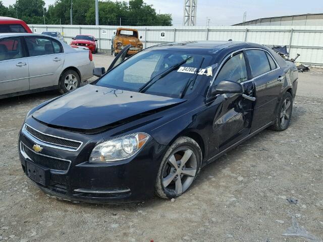 1G1ZC5E09CF157931 - 2012 CHEVROLET MALIBU 1LT 黑色 照片 2