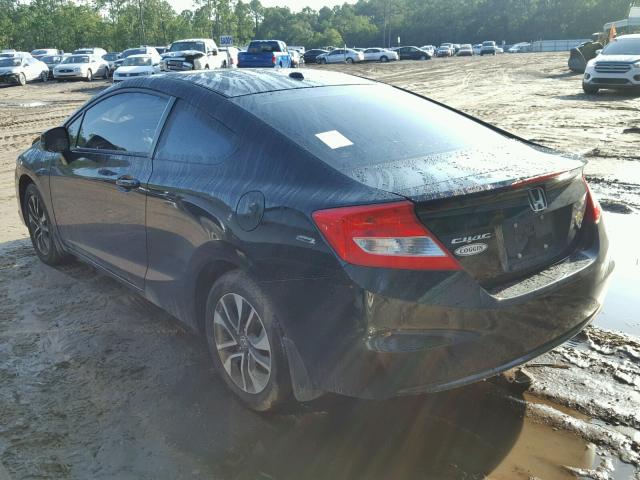 2HGFG3B0XDH506040 - 2013 HONDA CIVIC EXL 烧焦的 照片 3