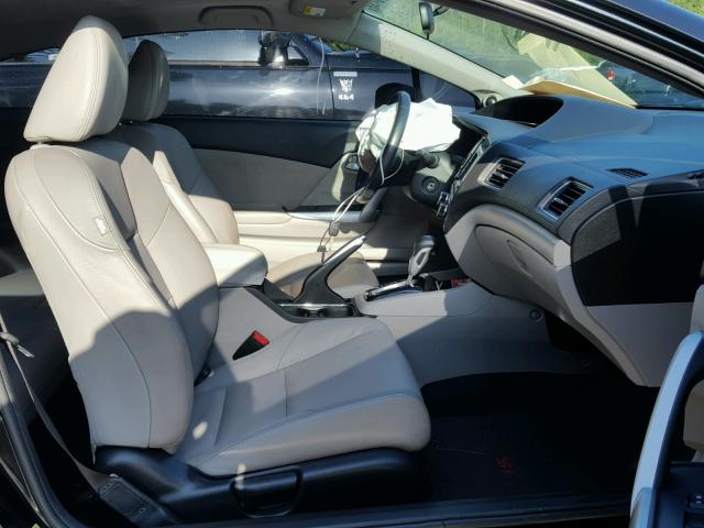 2HGFG3B0XDH506040 - 2013 HONDA CIVIC EXL 烧焦的 照片 5