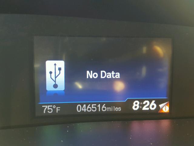 2HGFG3B0XDH506040 - 2013 HONDA CIVIC EXL 烧焦的 照片 8