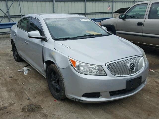 1G4GB5EG9AF124791 - 2010 BUICK LACROSSE C SILVER photo 1