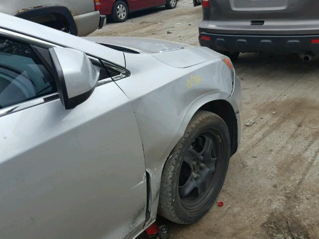 1G4GB5EG9AF124791 - 2010 BUICK LACROSSE C SILVER photo 9