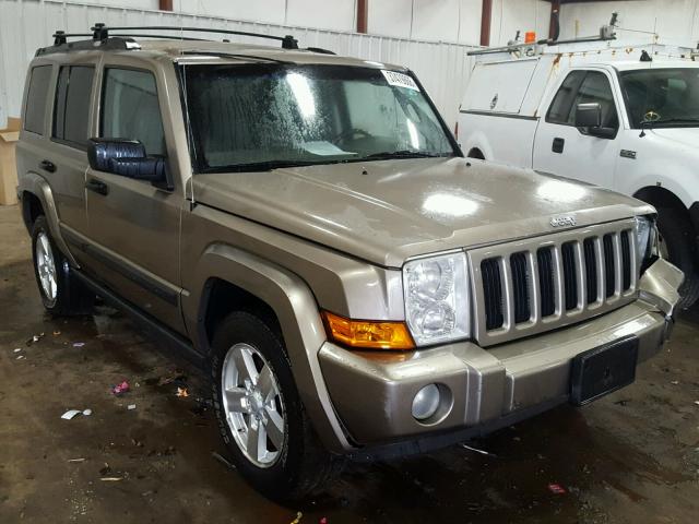 1J8HG48K26C300652 - 2006 JEEP COMMANDER SILVER photo 1