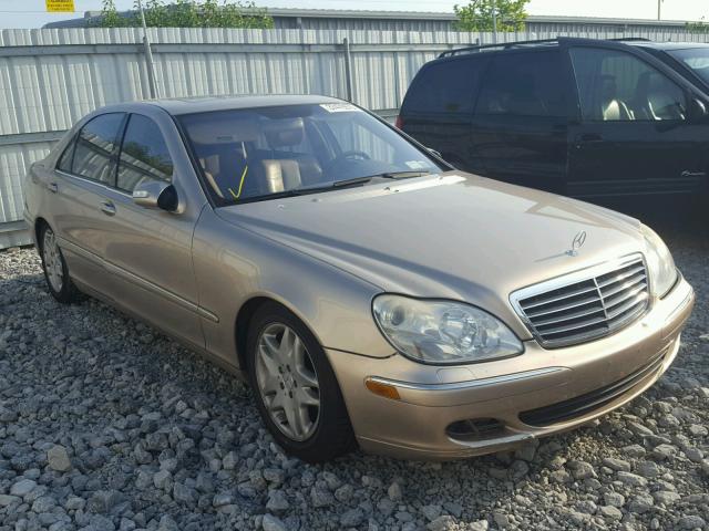 WDBNG75J93A364040 - 2003 MERCEDES-BENZ S 500 GOLD photo 1