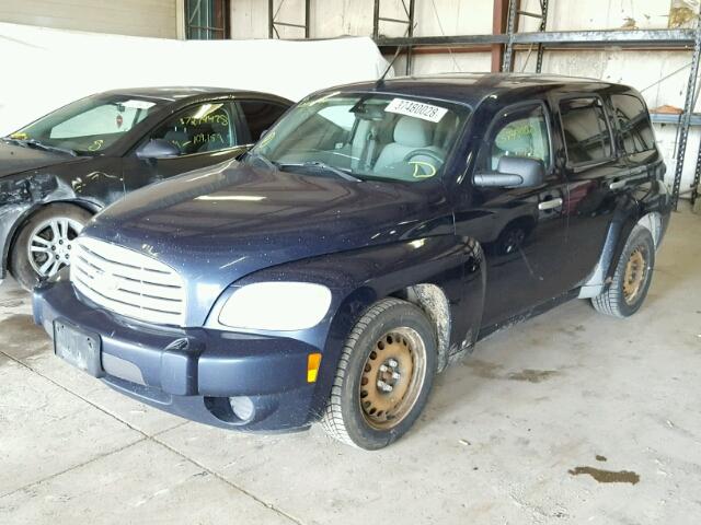 3GNDA13D87S537955 - 2007 CHEVROLET HHR LS BLUE photo 2