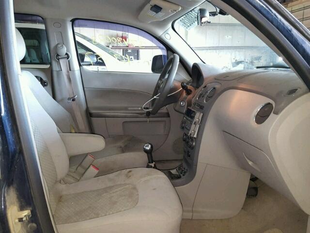 3GNDA13D87S537955 - 2007 CHEVROLET HHR LS BLUE photo 5