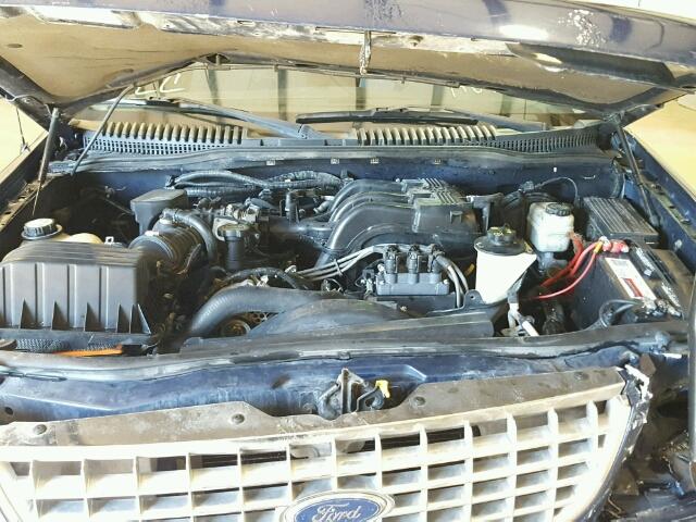 1FMZU63K55ZA01686 - 2005 FORD EXPLORER BLUE photo 7