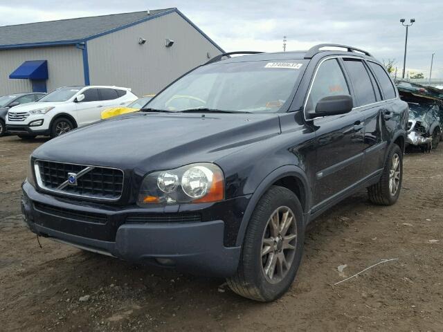 YV1CZ91H141109959 - 2004 VOLVO XC90 T6 BLACK photo 2