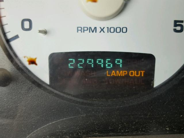 3D7KS28CX5G863474 - 2005 DODGE RAM 2500 S RED photo 8