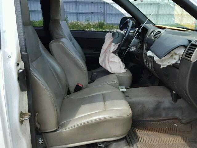 1GCESCD97A8124926 - 2010 CHEVROLET COLORADO L WHITE photo 5