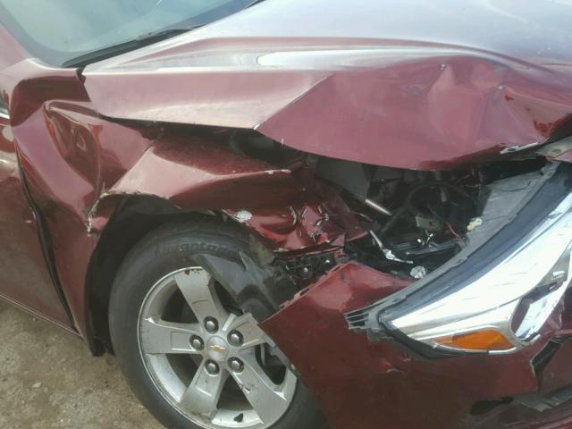 1G11C5SL3FF225625 - 2015 CHEVROLET MALIBU 1LT 红色 照片 9