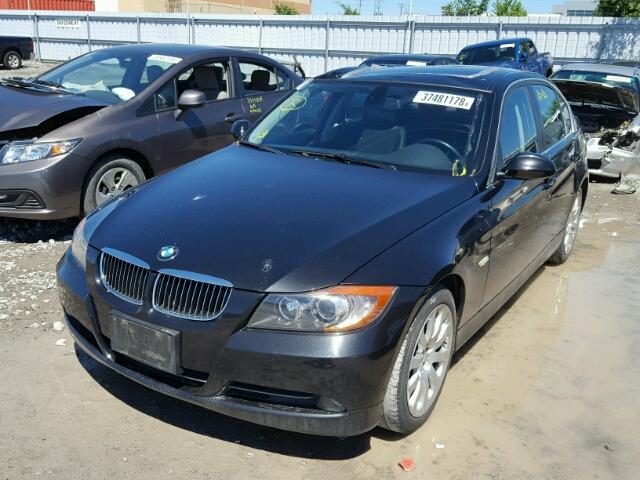 WBAVB33516PS18082 - 2006 BMW 330 I BLACK photo 2