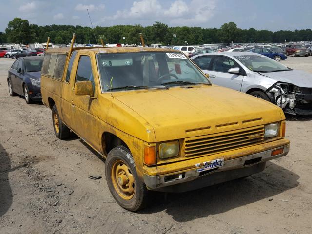 1N6ND16S7GC452736 - 1986 NISSAN D21 KING C YELLOW photo 1
