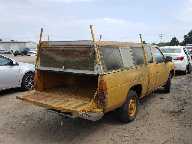 1N6ND16S7GC452736 - 1986 NISSAN D21 KING C YELLOW photo 4