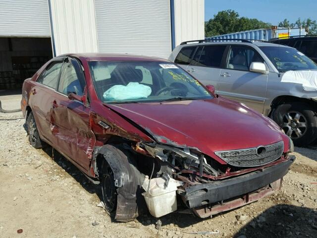 4T1BE32K12U012059 - 2002 TOYOTA CAMRY LE BURGUNDY photo 1