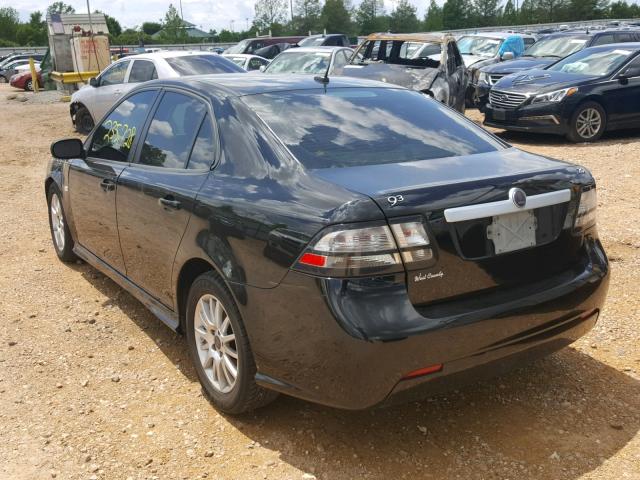 YS3FB49Y981012439 - 2008 SAAB 9-3 2.0T BLACK photo 3