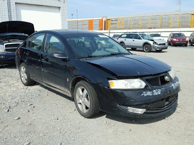 1G8AL55B76Z167635 - 2006 SATURN ION BLACK photo 1