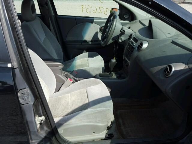 1G8AL55B76Z167635 - 2006 SATURN ION BLACK photo 5