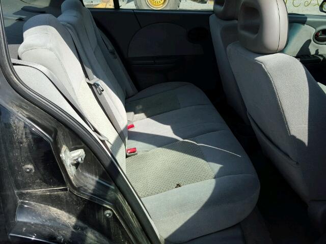 1G8AL55B76Z167635 - 2006 SATURN ION BLACK photo 6