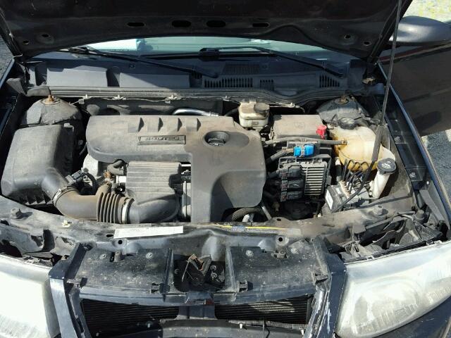 1G8AL55B76Z167635 - 2006 SATURN ION BLACK photo 7