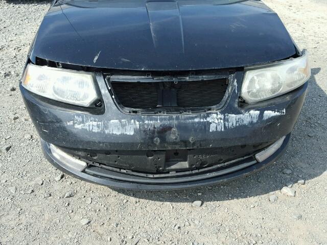 1G8AL55B76Z167635 - 2006 SATURN ION BLACK photo 9