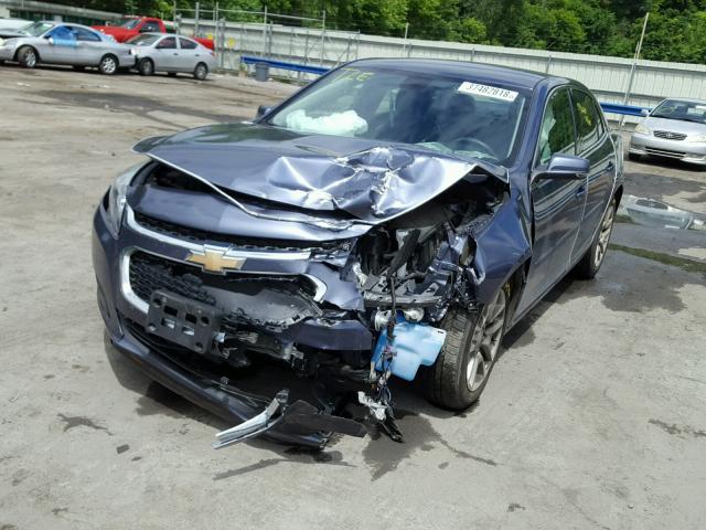 1G11C5SL0EF145715 - 2014 CHEVROLET MALIBU 1LT 蓝色 照片 2