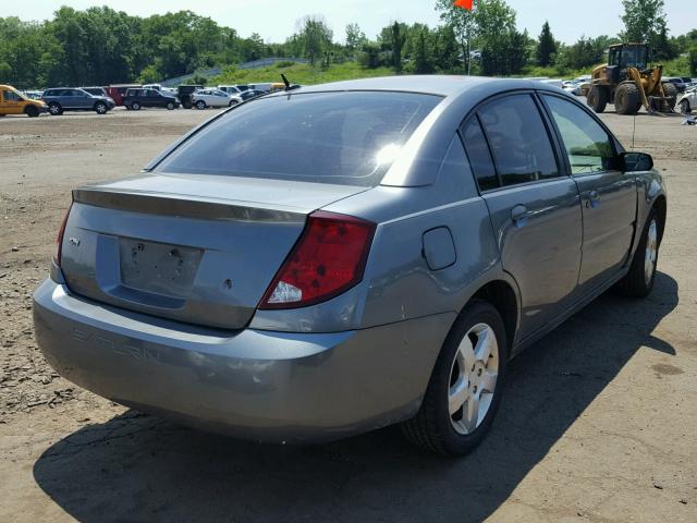 1G8AJ58F07Z146342 - 2007 SATURN ION LEVEL GRAY photo 4
