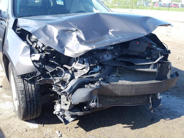 1G11C5SA7DF320541 - 2013 CHEVROLET MALIBU 1LT ნაცრისფერი ფოტო 9