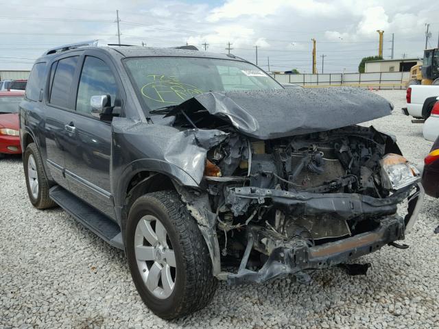 5N1BA0ND3CN605652 - 2012 NISSAN ARMADA SV GRAY photo 1