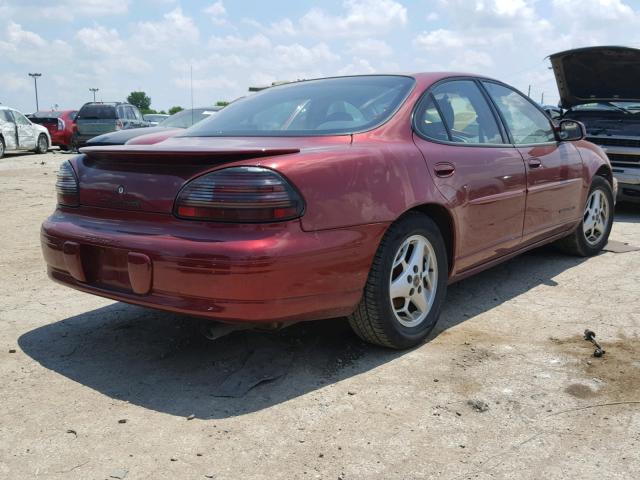 1G2WK52J33F148995 - 2003 PONTIAC GRAND PRIX MAROON photo 4