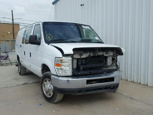 1FTNE14WX8DA40800 - 2008 FORD ECONOLINE WHITE photo 1