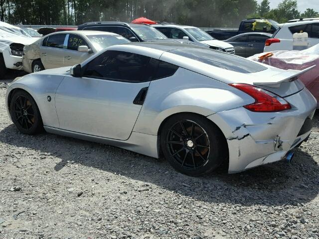 JN1AZ4EH7BM553386 - 2011 NISSAN 370Z SILVER photo 3