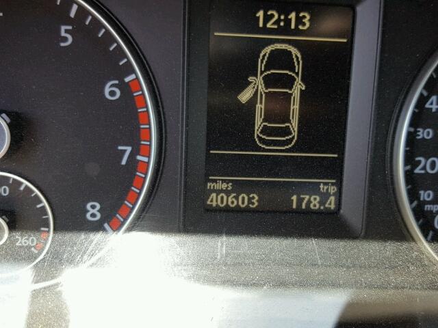 WVWFW7AH7CV002714 - 2012 VOLKSWAGEN EOS LUX Черный фото 8