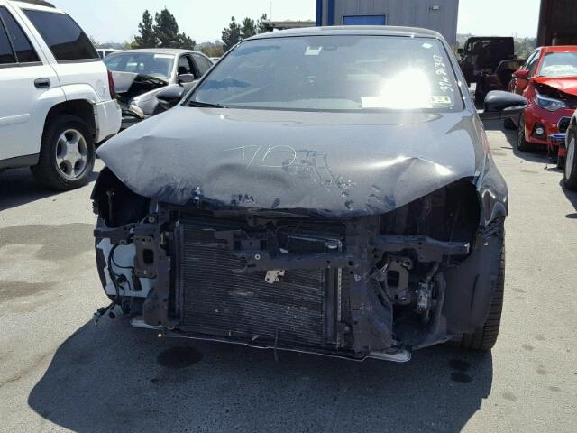 WVWFW7AH7CV002714 - 2012 VOLKSWAGEN EOS LUX Черный фото 9