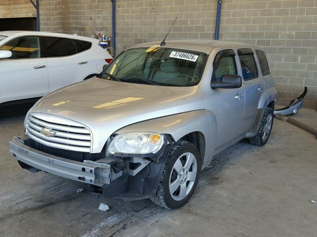 3GNDA13D87S619166 - 2007 CHEVROLET HHR LS ვერცხლისფერი ფოტო 2