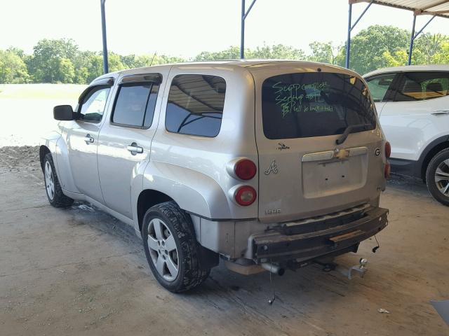 3GNDA13D87S619166 - 2007 CHEVROLET HHR LS ვერცხლისფერი ფოტო 3