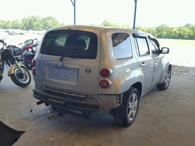 3GNDA13D87S619166 - 2007 CHEVROLET HHR LS ვერცხლისფერი ფოტო 4