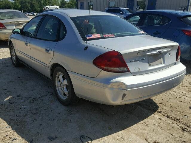 1FAFP53U06A219146 - 2006 FORD TAURUS SILVER photo 3