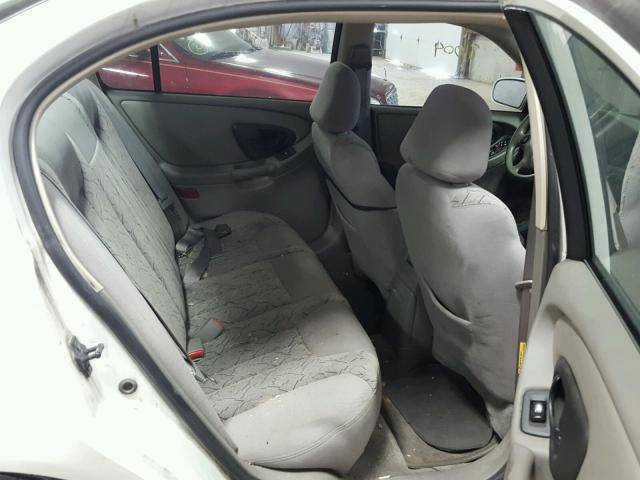 1G1NE52J43M666262 - 2003 CHEVROLET MALIBU LS WHITE photo 6