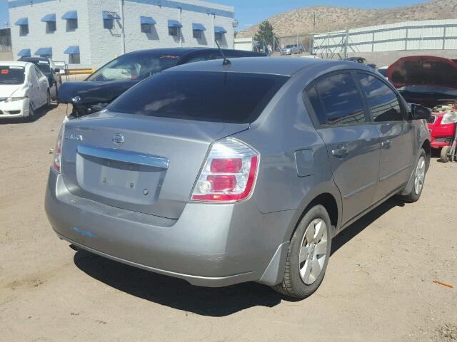 3N1AB6AP6BL680640 - 2011 NISSAN SENTRA 2.0 SILVER photo 4