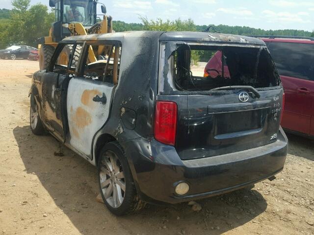 JTLKE50E881049802 - 2008 TOYOTA SCION XB 黑色 照片 3
