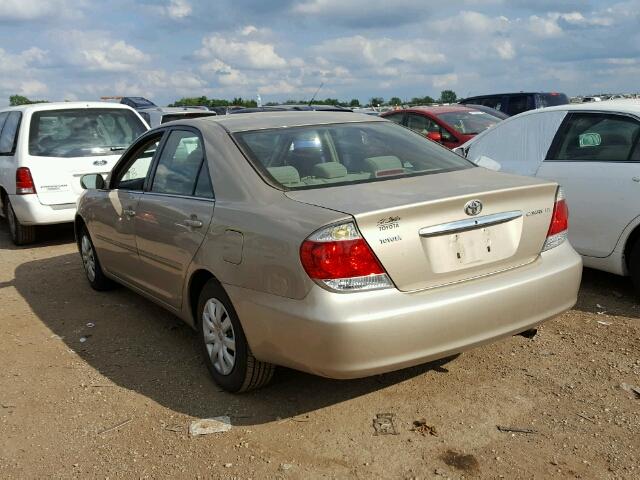 4T1BE32K55U046543 - 2005 TOYOTA CAMRY LE/X TAN photo 3