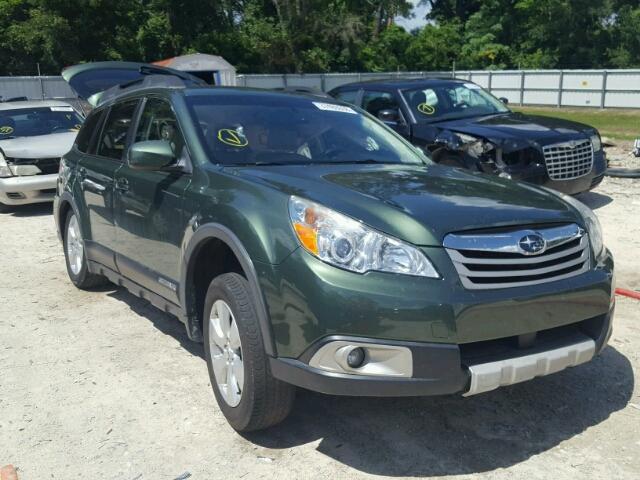 4S4BRBKC8C3236573 - 2012 SUBARU OUTBACK 2. GREEN photo 1