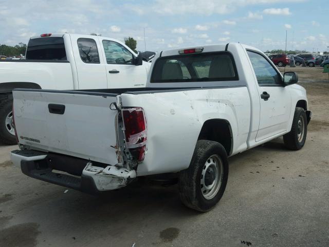 1GCCSBFE0C8159063 - 2012 CHEVROLET COLORADO WHITE photo 4