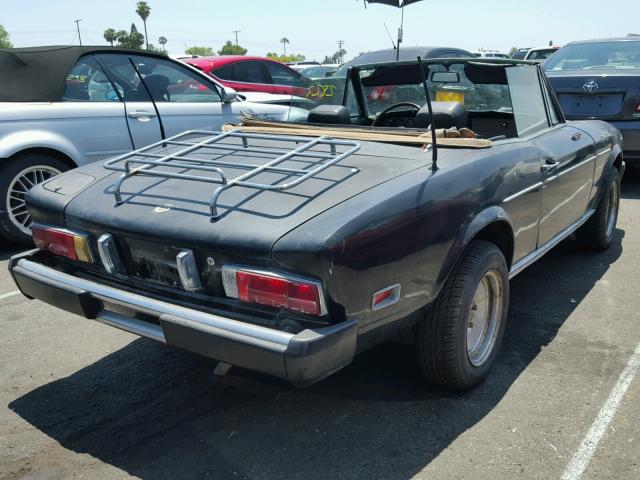 0000124CS10112306 - 1976 FIAT SPIDER 124 BLACK photo 4