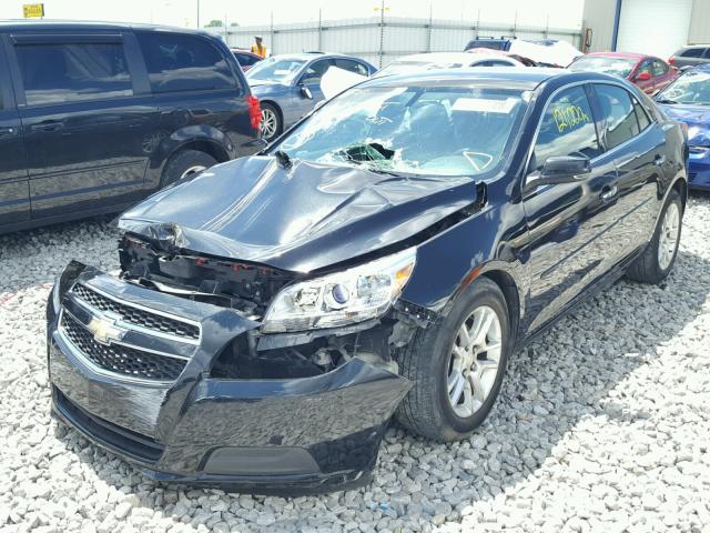 1G11C5SAXDF228033 - 2013 CHEVROLET MALIBU 1LT 黑色 照片 2