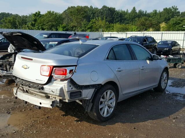 1G11D5SL6FU106265 - 2015 CHEVROLET MALIBU 2LT SILVER photo 4