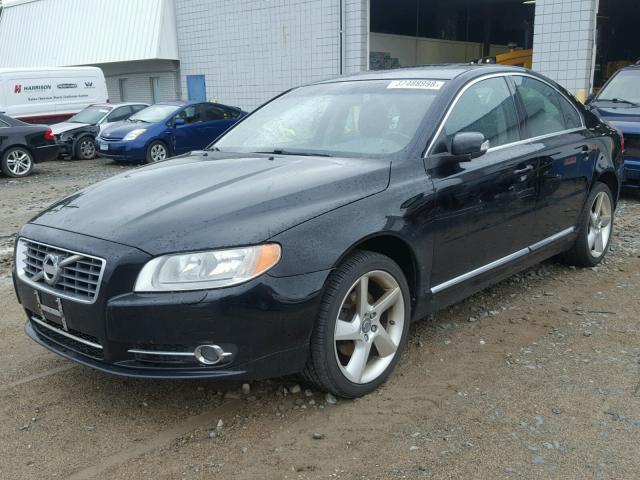 YV1992AHXA1114140 - 2010 VOLVO S80 T6 BLACK photo 2