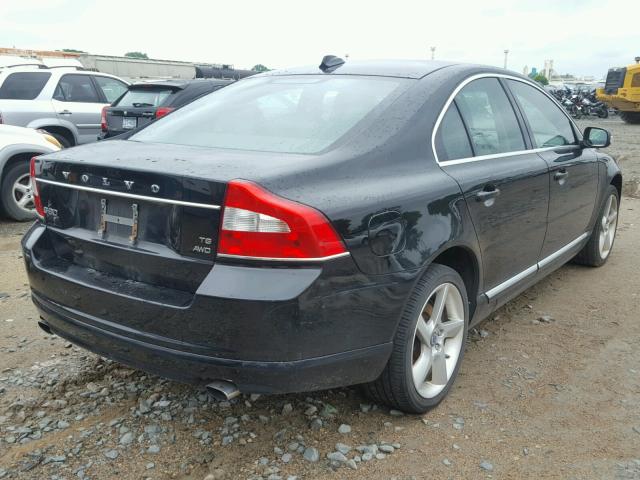 YV1992AHXA1114140 - 2010 VOLVO S80 T6 BLACK photo 4